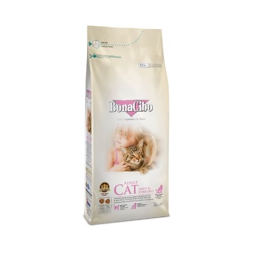 Bonacibo Adult Cat food Light Sterilized