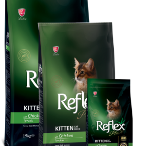 reflex plus chicken kitten cat food