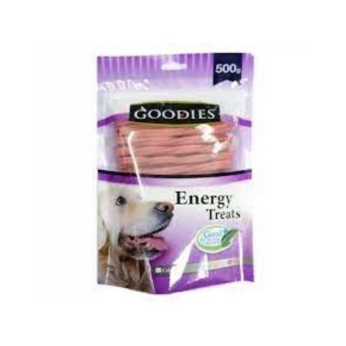 Goodies Dog Food Energy Treat Triple Twist 500gm