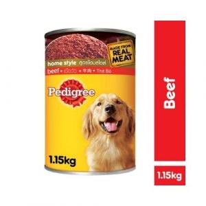 PEDIGREE Dog Food Adult Beef 1.15kg Can Food Dog Wet Food