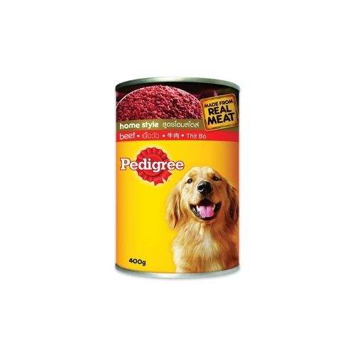 Pedigree Can Dog Food Beef 400g