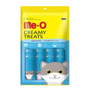 Me-O Creamy Treats Chicken & Liver Flavor (15gx4pcs)
