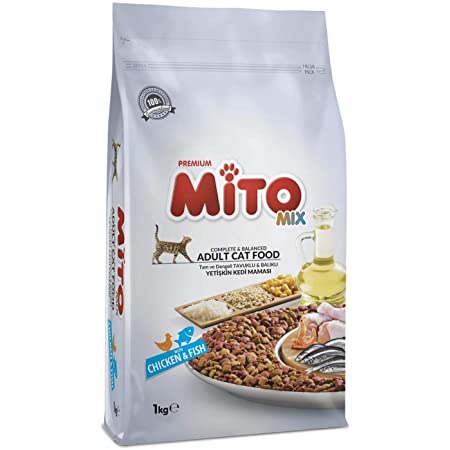 Mito Mix Cat Food Adult Chicken and Fish 2Kg