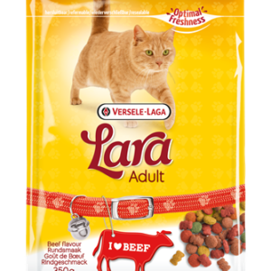 lara cat food adult beef 350gm