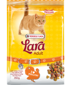 lara cat food adult chicken poultry 350gm