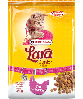 lara junior cat food chicken 350gm