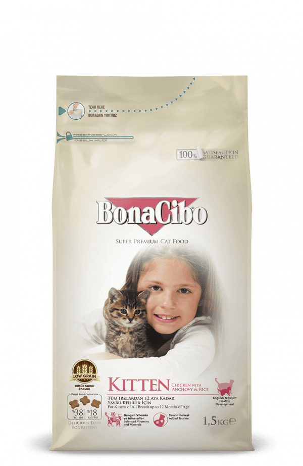 Bonacibo Kitten Cat Food 1.5kg