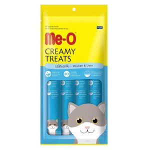 Me-O Creamy Treats Chicken & Liver Flavor (15gx4pcs)
