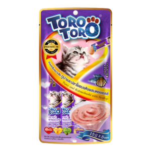TORO TORO Cat Treats Tuna and Katsuobushi with Scallop