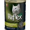reflex plus adult cat can food with turkey & amp duck