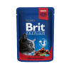 Brit Premium Cat Pouches with Beef Stew & Peas 80gm