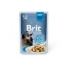 Brit Premium Cat Pouch with Chicken Fillets in Gravy for Adult Cats
