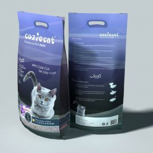 coziecat cat litter 5L levender