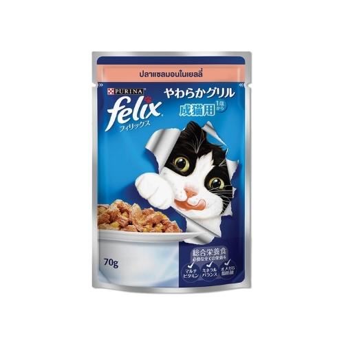 Felix Cat Food Salmon in jelly 70g