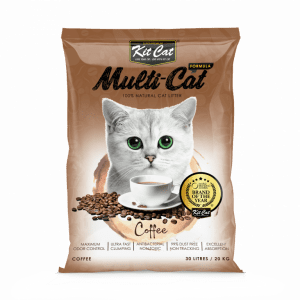 kit cat cat litter multi cat coffee 30L