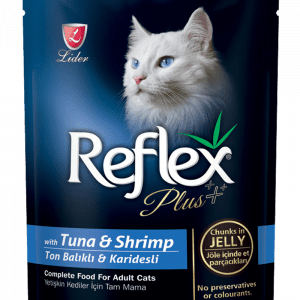Reflex Plus Adult Cat Food with Tuna & Shrimp (Wet Food)100gm