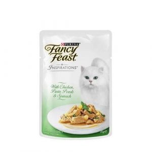 Purina Fancy Feast with Chicken Pasta Pearls & Spinach