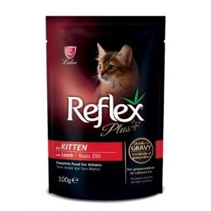 Reflex Plus Kitten Food with Lamb Wet Food 100gm
