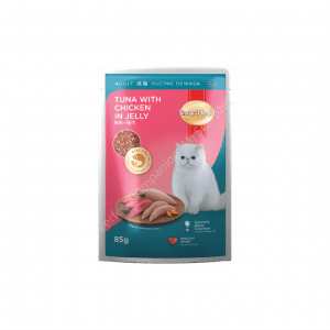 SmartHeart Cat Pouch Tuna with Chicken In Jelly