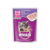 whiskas pouch cat food junior mackerel flavour 80g