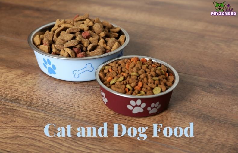 Difference Between Cat and Dog Foods