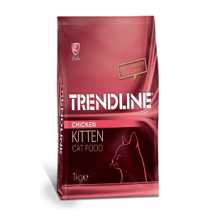 Trendline Cat Food Kitten Chicken 1Kg