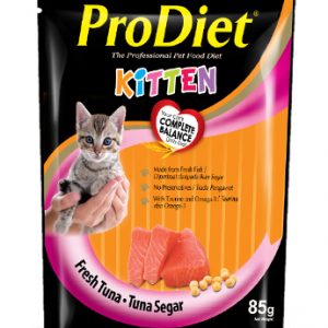 Prodiet Wet Cat Food Kittten Tuna 85gm