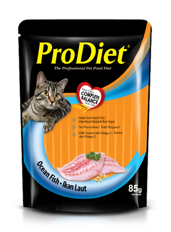 ProDiet Wet Cat Food Ocean Fish 85gm
