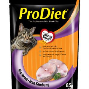 ProDiet Wet Cat Food Mackrel 85gm
