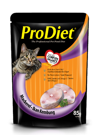 ProDiet Wet Cat Food Mackrel 85gm