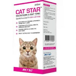 Cat Star Multi Vitamin & Coat Tonic For Cats And Kittens