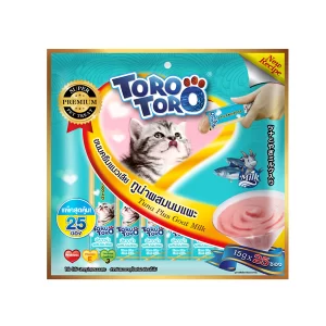 Toro Toro Lickable Treat Tuna Plus Goat Milk 15gm 24 Piece