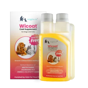Wicoat Coat Supplement Syrup for Cat Dog