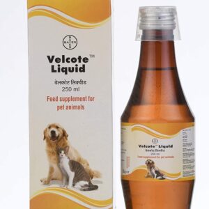 Velcote Liquid for Skin & Coat Supplement for Cats & Dogs