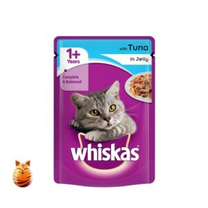 Whiskas Adult Pouch Wet Cat Food tuna in jelly