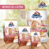 Kaniva Cat Food chicken salmon and rice For Mother Cat & Kitten