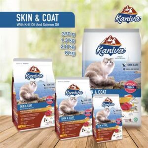 Kaniva Cat Food Tuna Ocean Fish and Rice Skin Coat For Adult & Kitten