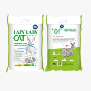 Lazy Lady Premium Bentonite Cat Litter Apple