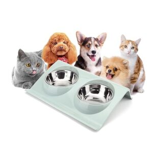 Generic Double Pet Food Bowl For Cat And Dog