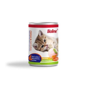 Bioline Cat Can Food Chicken And Vegetables Recipe
