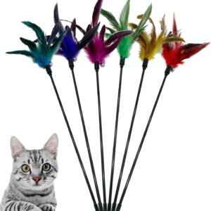 Feather Stick Cat Toy