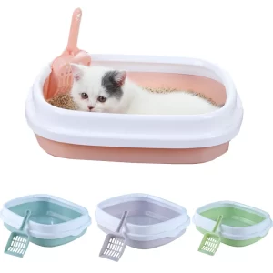Cat Litter Box Tray With Scoop