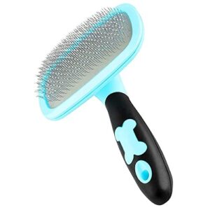 Cat Grooming Brush with Long and Short Bristles