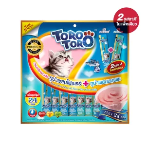 TORO TORO Cat Treat Tuna Plus Fiber And Tuna Plus Goat Milk