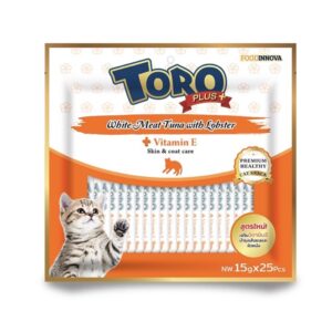TORO PLUS CAT TREATS White Meat Tuna With Lobster