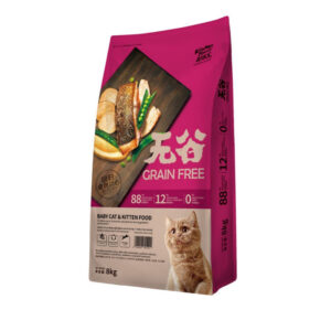 Kitchen Flavor Grain Free Cat Food With Real Meat Cubes for Baby Kitten And Kitten