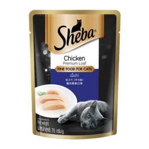 Sheba Cat Food Pouch Chicken Loaf