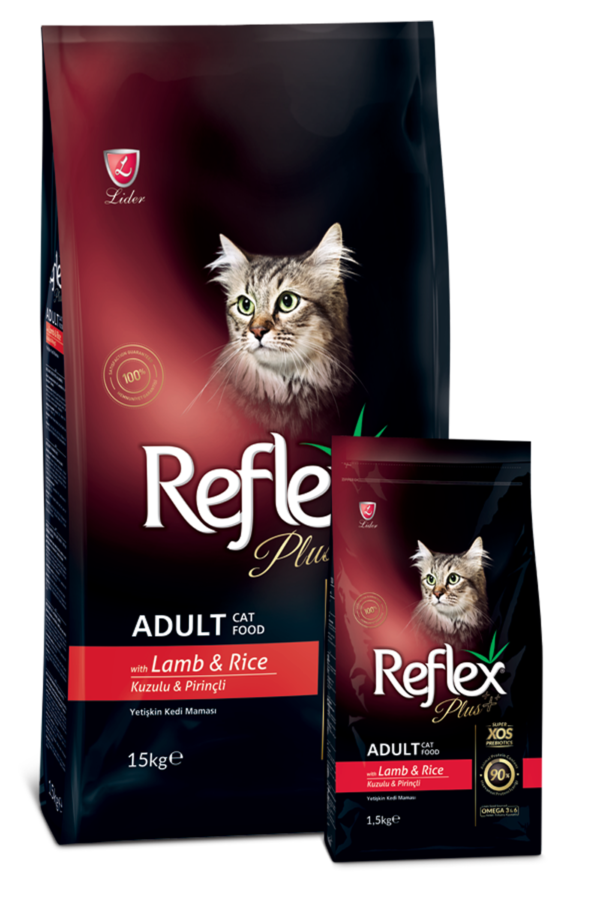 Reflex Plus Adult Cat Food with Lamb And Rice