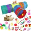Cat Kitten Toy Set Tunnel Toy