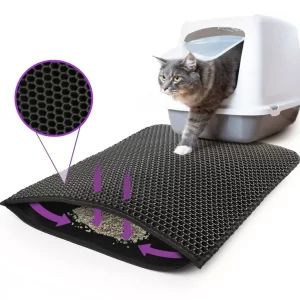 Waterproof Pet Cat Litter Box Mat 